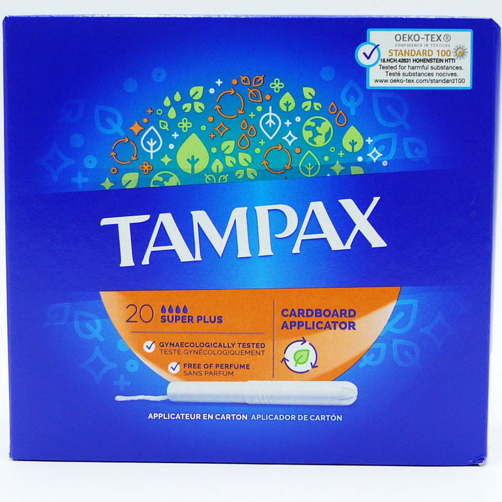 Buy Tampax Super Plus Tampons 20 Pack - Premium Quality Toiletries Online - Product Image Buy Tampax Super Plus Tampons 20 Pack - Premium Quality Toiletries Online - Product Image